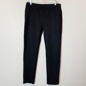 NWT Sanctuary Black Diamond Ponte Leggings XL